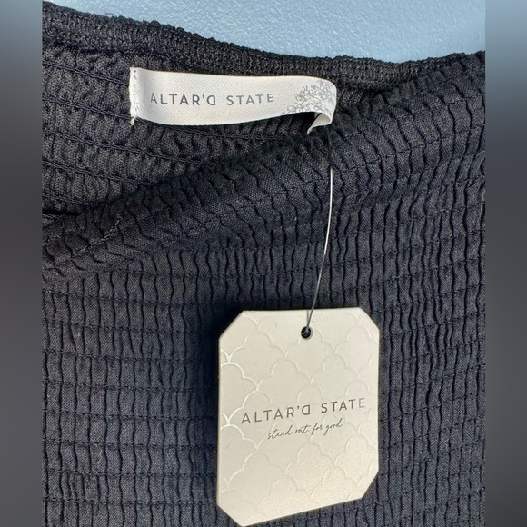 NWT Altar’d State Lace Maxi Dress Smocked Bodice Boho Cottagecore | Size Small - Picture 2 of 4